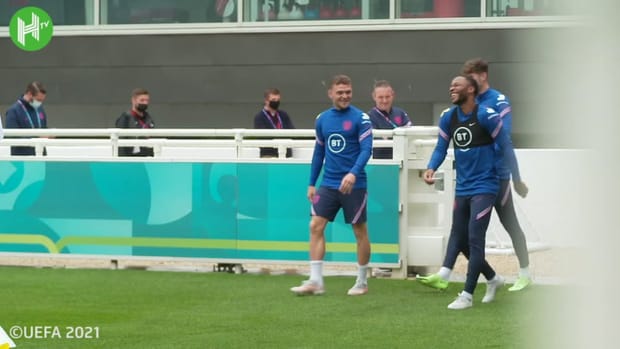 England stars prepare for knockout clash against Germany